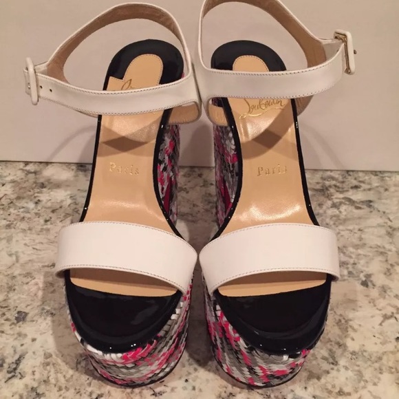 Christian Louboutin Bella Tige sandals pumps 37 - Picture 5 of 8